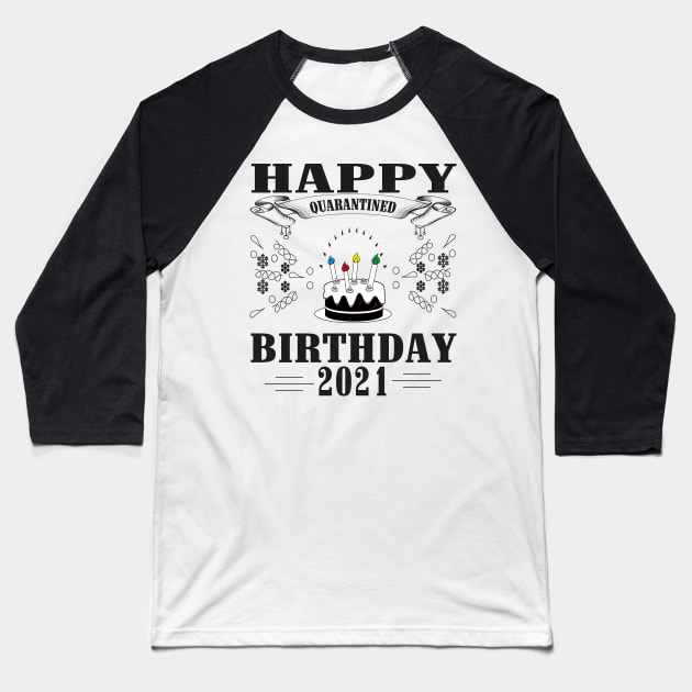 Quarantine Birthday Coronavirus Newest Design Baseball T-Shirt by Global Creation